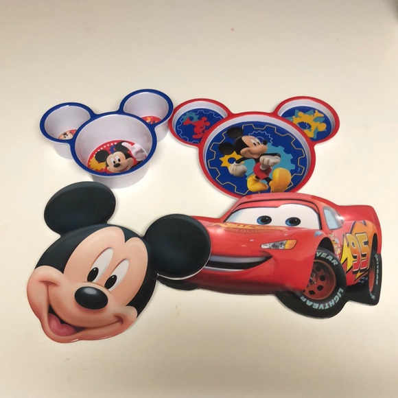 3/$10. Mickey Mouse/ Cars Plates